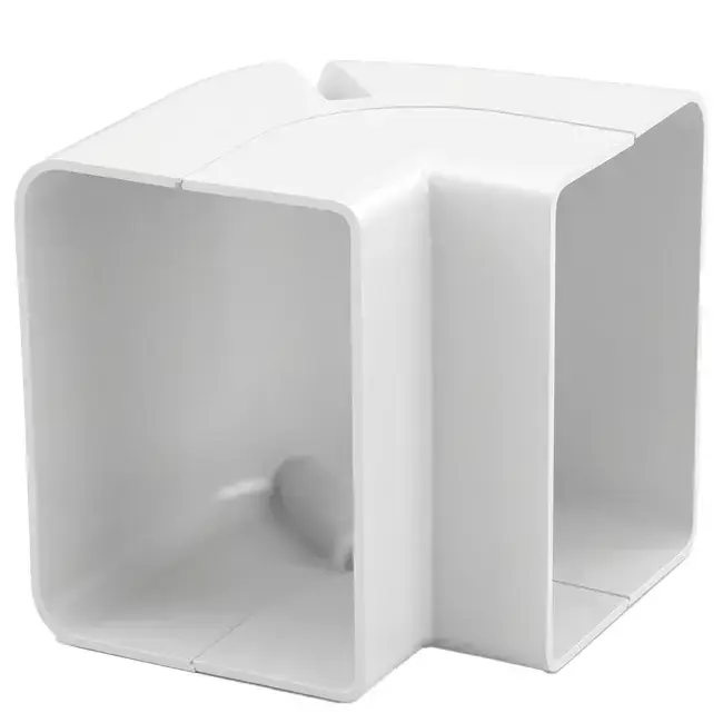 Coude extérieur ClimaConnect pour gaine de montage 100 mm - RAL 9010