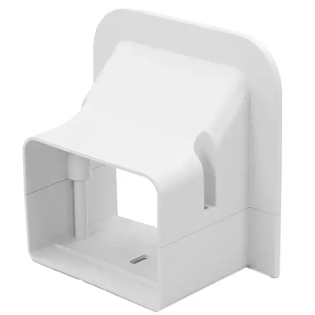 Rosace murale ClimaConnect pour canal de montage 100 mm - RAL 9010