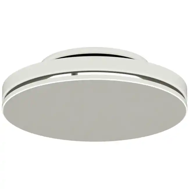 Diffuseur plafonnier en acier avec sortie ronde - 125 mm - RAL 9010
