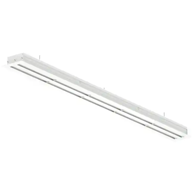 Diffuseur de ligne aluminium avec 1 feuille de motif réglable - 1500 mm - RAL 9016