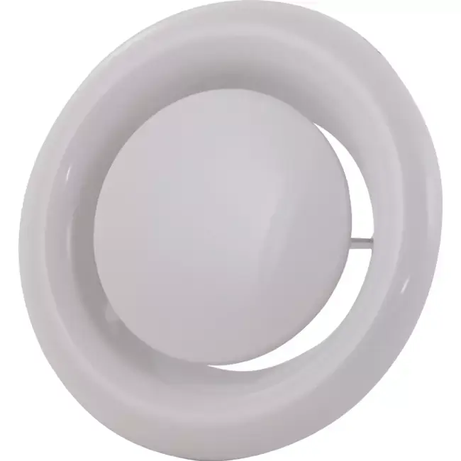 Valve d‘échappement de ventilation 200 mm métal - E-DVS200 RAL9016