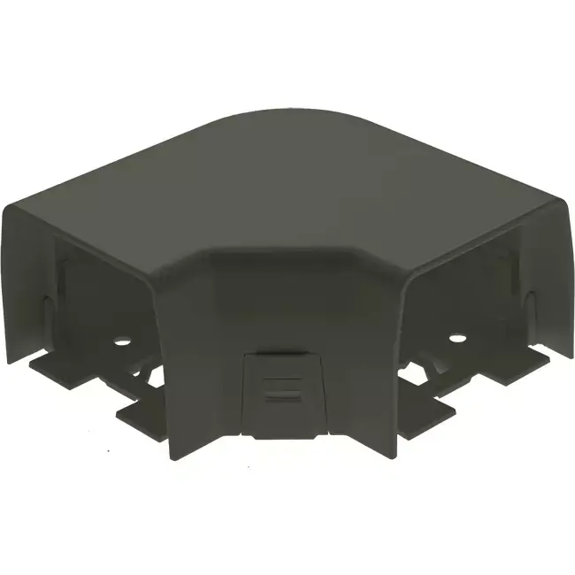 Optimalduct Climclick Angle plat 80x60 mm RAL 7016 Anthracite
