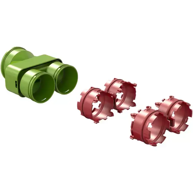 Ubbink Air Excellent 55SC-23C connecteur pour boîtier de distribution d‘air DBOX 200/800