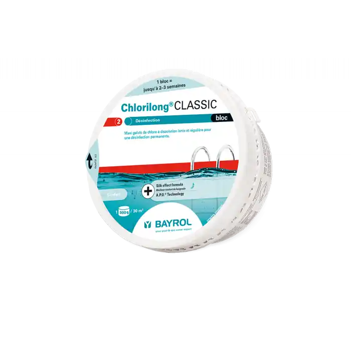 Chlorilong Classic bloc 500g – Bayrol