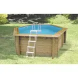 Piscine bois Sunwater All in One 410 Ubbink