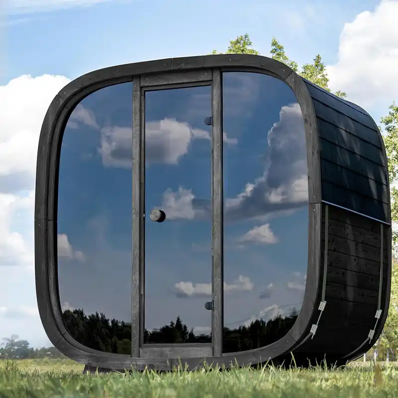 Sauna d’Extérieur Onyxia Cube Holl’s