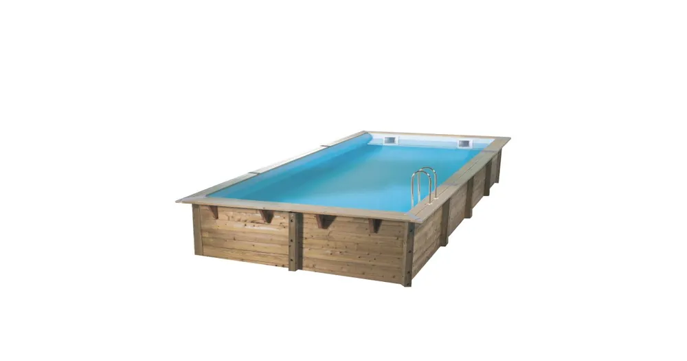 Piscine bois Linea 350 x 650 Ubbink