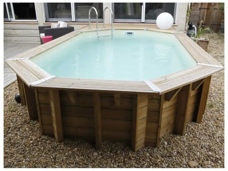 Piscine bois Ocea 355 x 550 Ubbink