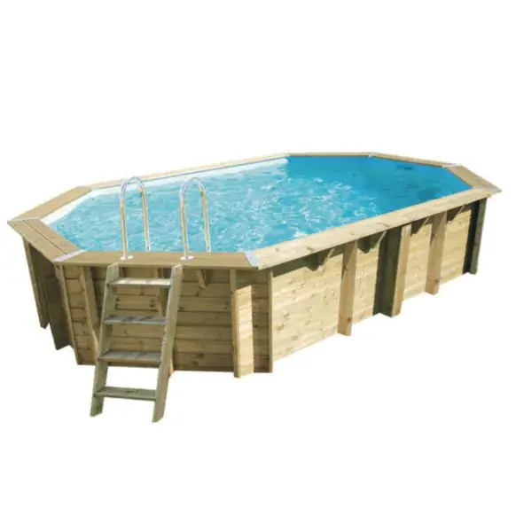 Piscine bois Azura 400 x 610 Ubbink