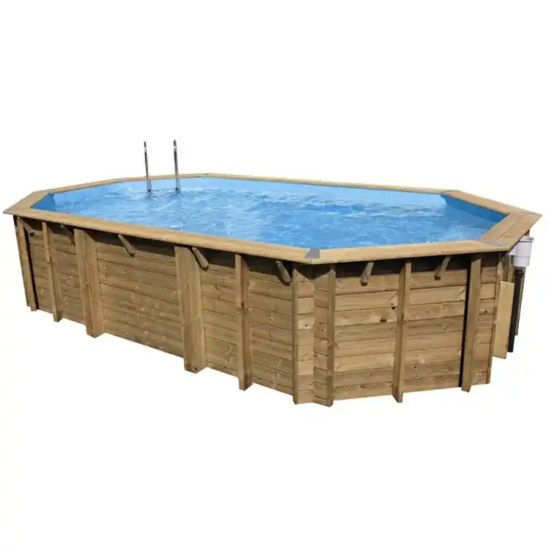 Piscine bois Azura 400 x 750 Ubbink