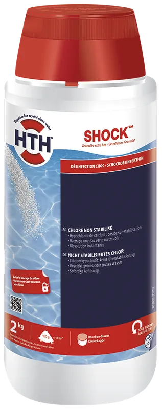 Shock Chlore non Stabilisé Poudre 2kg – Hth