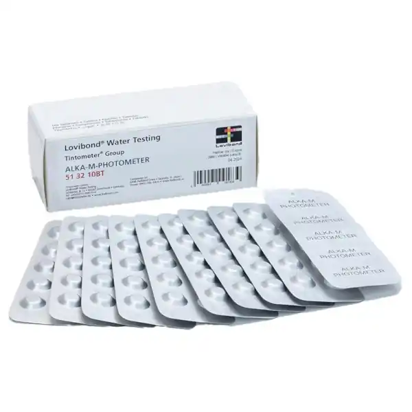 Alka-M-Photometer plaquette de 10 pastilles