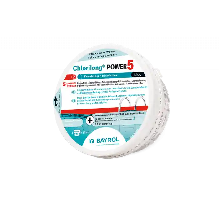 Chlorilong Power 5 bloc 650g – Bayrol