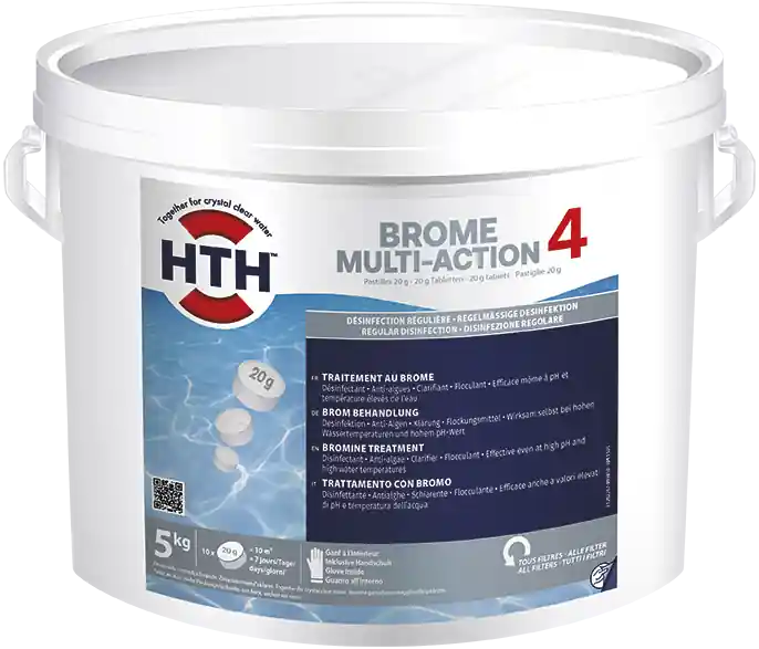 Brome Multi Action 4 – Pastille 20g 5kg – Hth