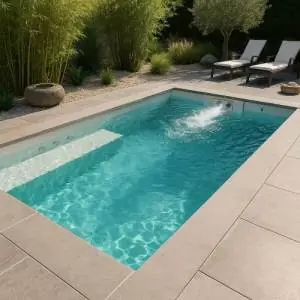 Kit piscine béton LUXE Édition Sport & Balnéo