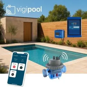 Piscine connectée Vigipool Kit béton