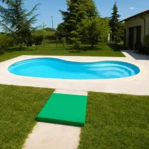 Piscine en coque haricot Pompéi