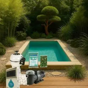 Mini piscine béton LUXE