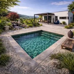 mini piscine en kit pierre de bali