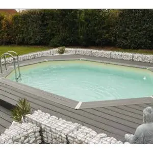 Piscine bois Océa allongée