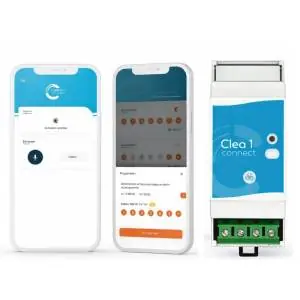 CCEI Horloge connectée Clea Connect - Pour coffret