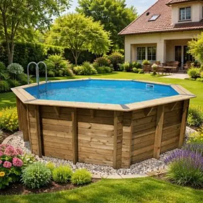 Les atouts de la piscine semi-enterrée