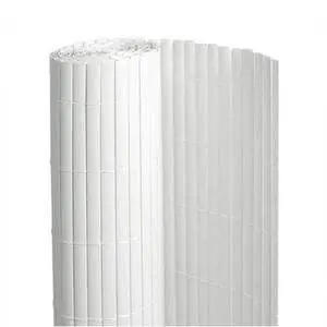 Canisse PVC double face couleur Blanc