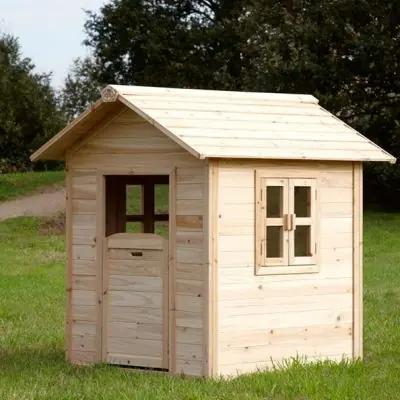 Cabane en bois extérieur adapté à vos enfants