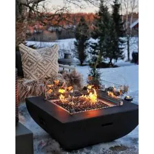Table brasero à gaz Elementi Aurora