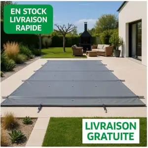 Bâche à barres piscine EN STOCK