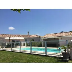 Cloture Piscine Transparente en VERRE 6 mm SP01