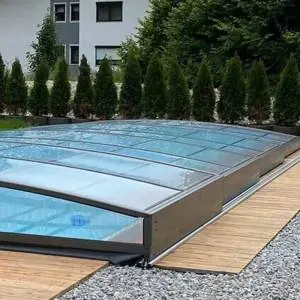 Abri piscine bas SYDNEY