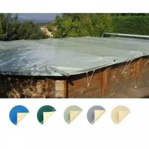 Bâche à barres compatible piscine SUNBAY