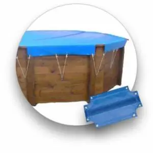 Bâche d‘hiver compatible piscine bois BLOOMA