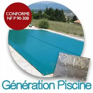 Couverture d‘hiver compatible Génération piscines