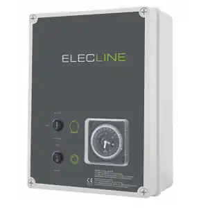 Coffret Filtration Piscine avec transfo ELECLINE