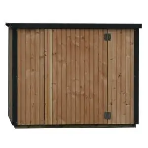 Local technique piscine en bois LUNIQUE