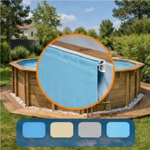 Liner 75/100ème piscines bois BWTmyPOOL