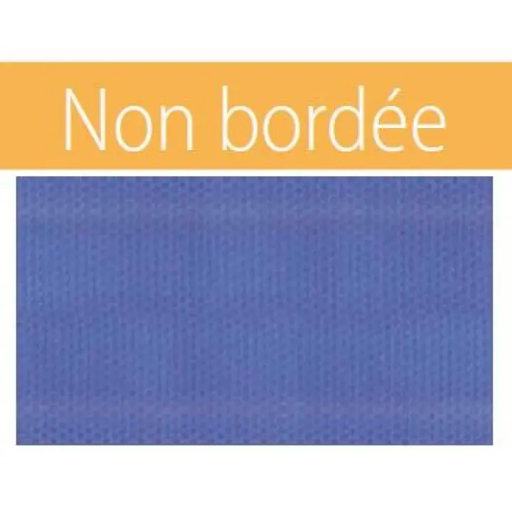 Bâche à bulle eco 400 µ BRUT rectangulaire bleu/bleu