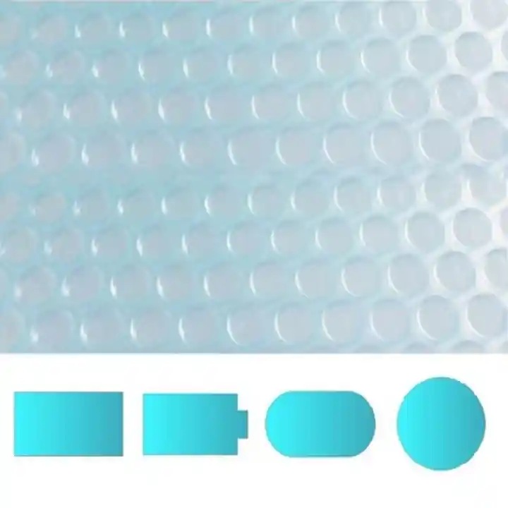 Bâche à bulle standard 400 µ translucide 4 cotés