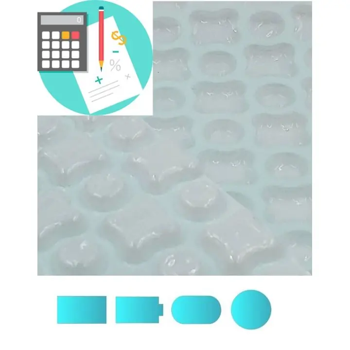 Bâche à bulle luxe 4 cotés 500 µ OXO HEAT translucide