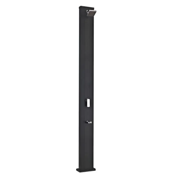 Douche solaire piscine alu 28 L Design Droite