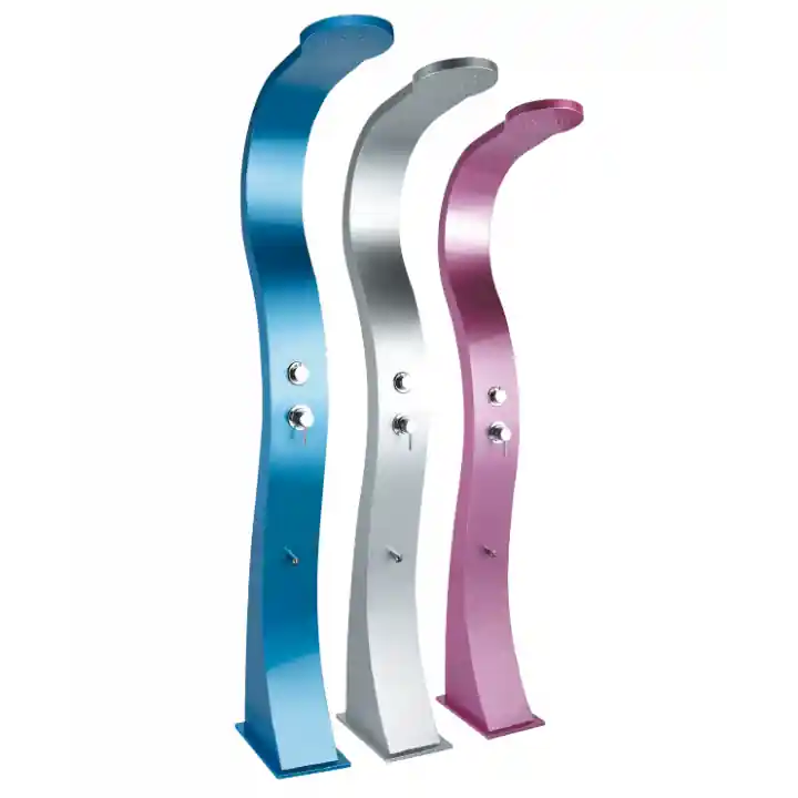 Douche Design Bellagio - Peinture Rose - 37L