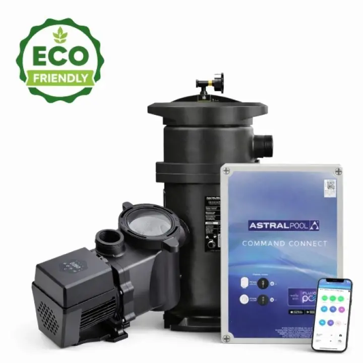 Kit filtration avec pompe VS + Filtre ASTRALPOOL + Coffret connecté 60 m3