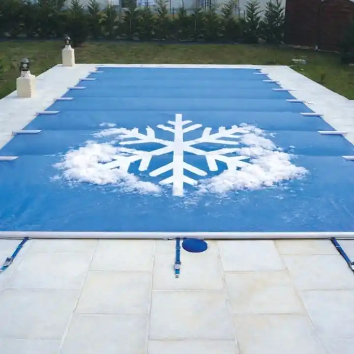 Bâche à barres piscine Summum Flex spécial neige