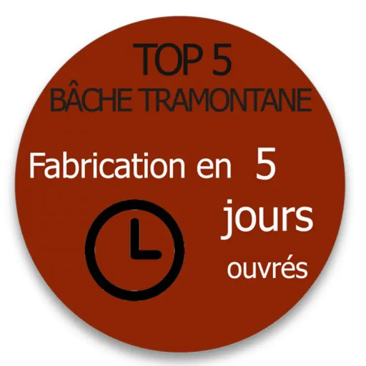 Bâche à barres piscine Tramontane EXPRESS Fabrication 5 jours