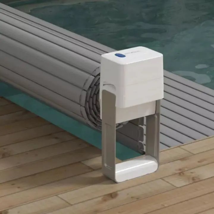 Volet piscine motorisé Pool Swift avec IBOX sur batterie