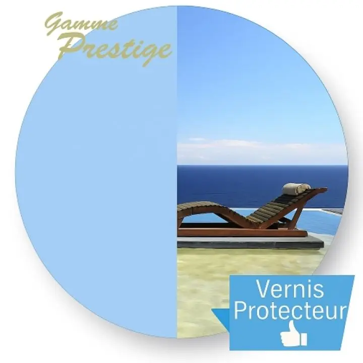 Liner piscine 75/100ème VERNIS bleu clair - 2010