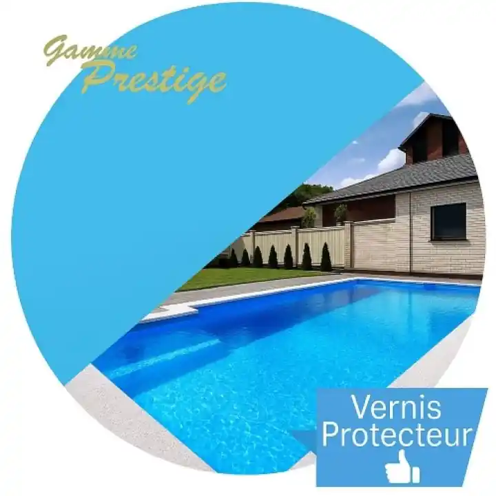 Liner piscine 75/100ème VERNIS Bleu France - 2010