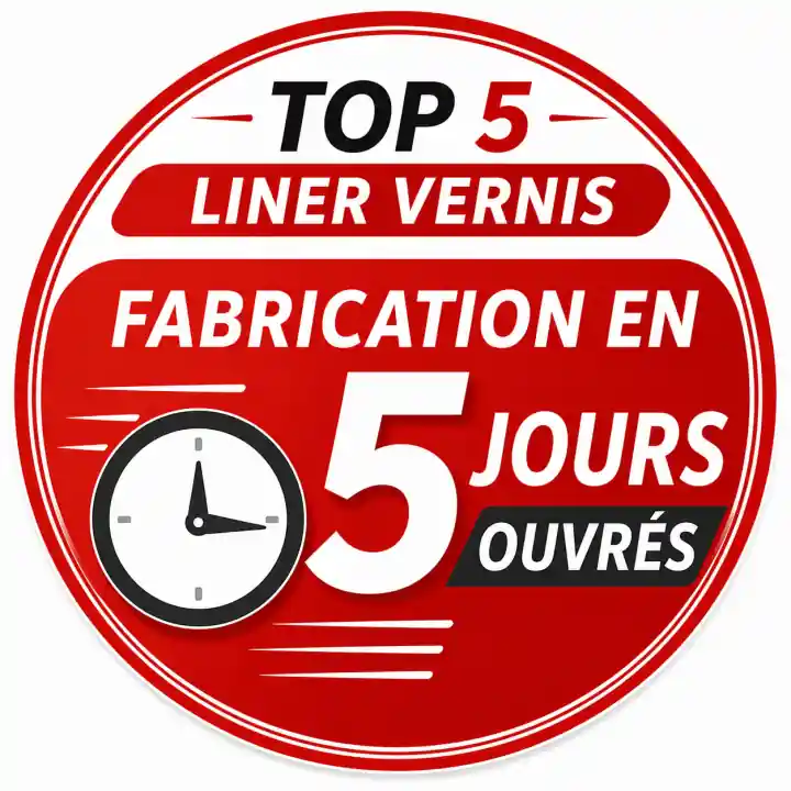 Liner piscine 75/100ème uni délais Express CHRONO LINER